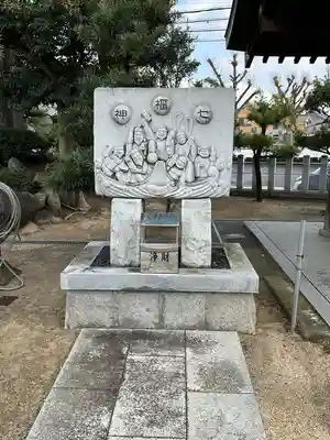 八幡社(寺津八幡社)の像