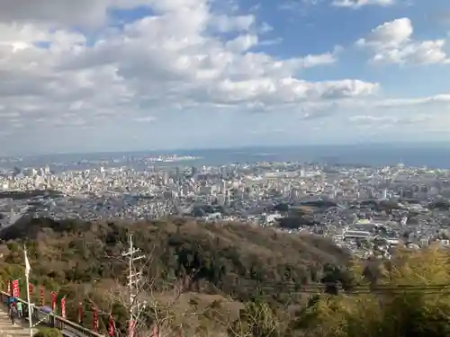 高取神社の景色