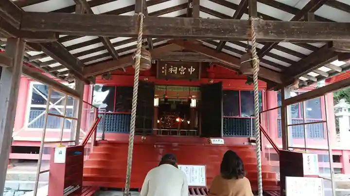日光二荒山神社中宮祠の本殿・本堂
