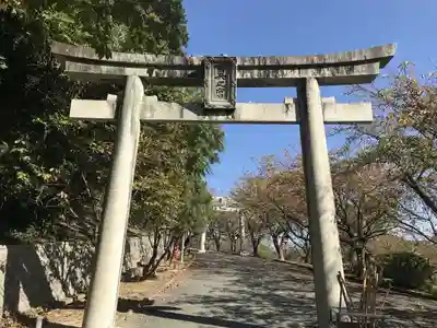 宮地嶽神社の鳥居