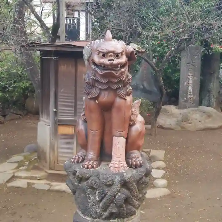 品川神社の狛犬