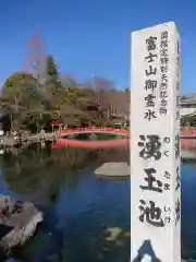 富士山本宮浅間大社の庭園