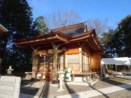 阿久津「田村神社」（郡山市阿久津町）旧社名：伊豆箱根三嶋三社の本殿