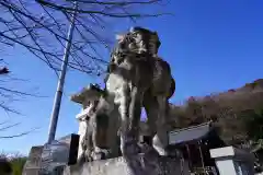 福島縣護國神社の狛犬