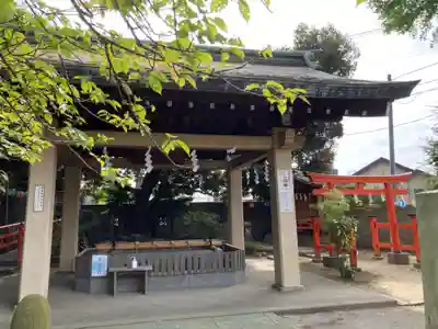 葛西神社の手水舎