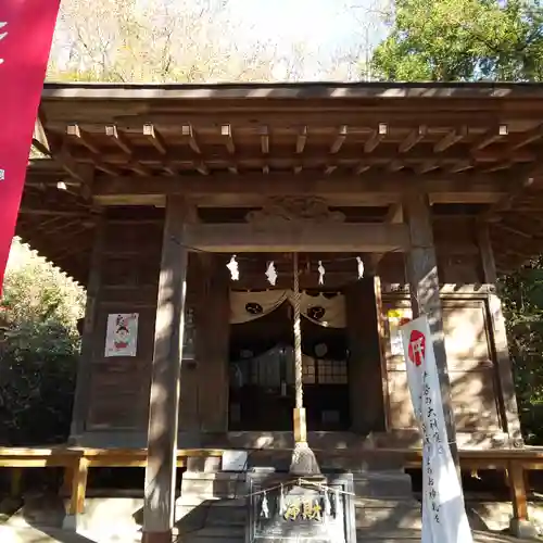 涌釜神社の本殿