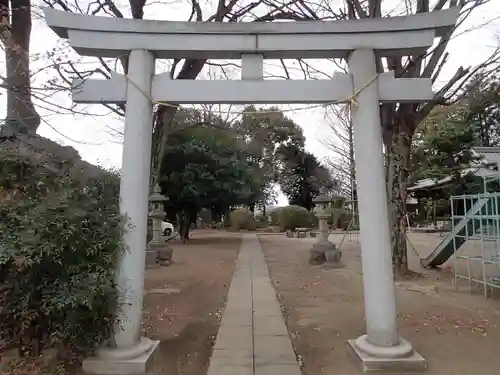 今城青坂稲実池上神社の鳥居