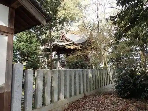 白堤神社の本殿