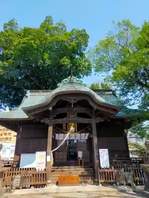 阿邪訶根神社の本殿・本堂