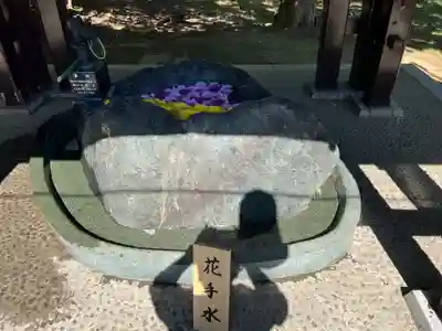 月寒神社の手水舎