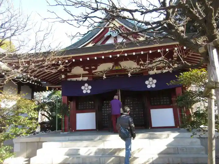 亀戸天神社の本殿・本堂