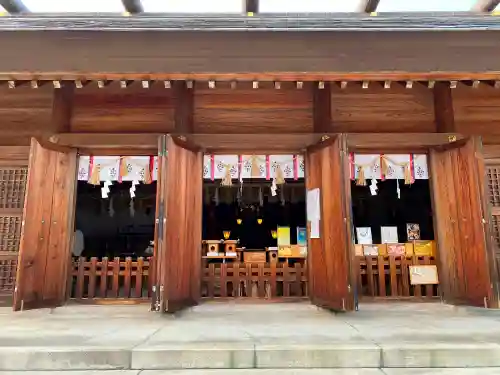 松江護國神社の本殿