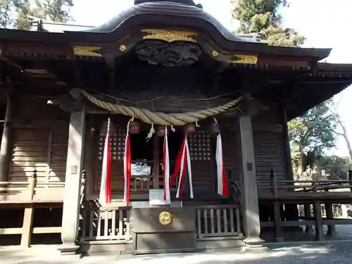 渋川八幡宮の本殿