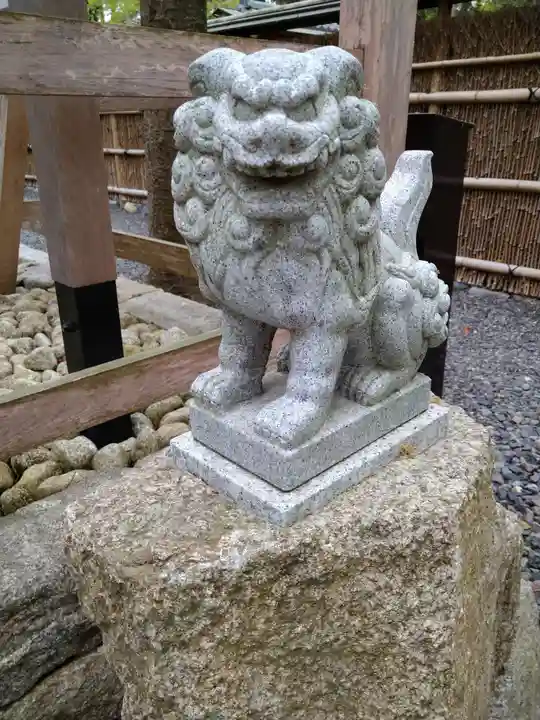 賀茂御祖神社(下鴨神社)の狛犬