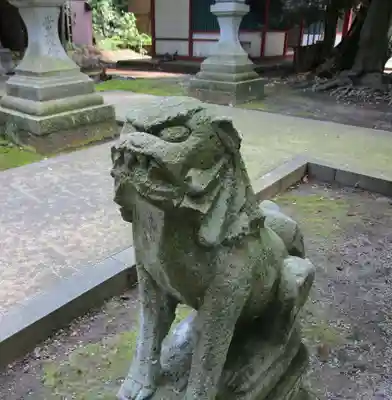 氣比神宮の狛犬