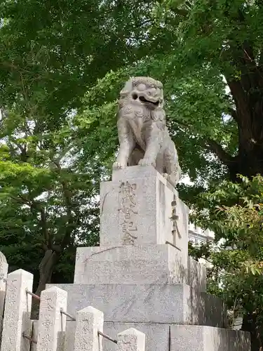 甲宗八幡宮の狛犬