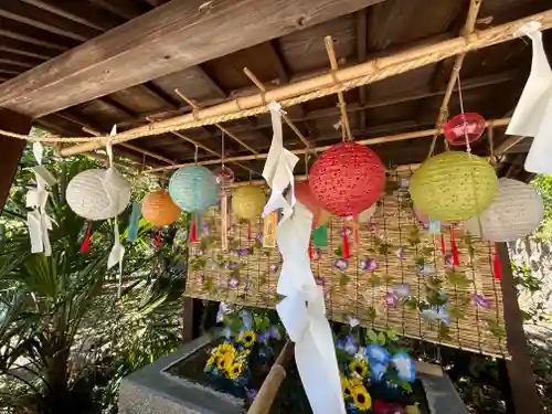四倉諏訪神社の手水舎
