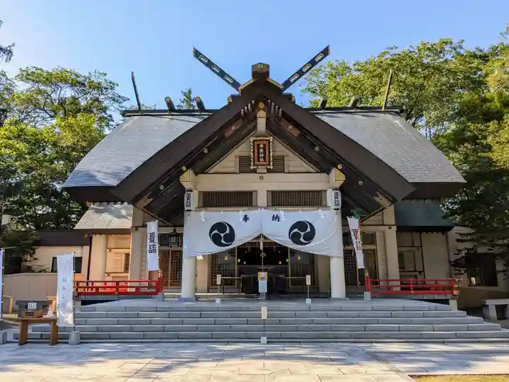 帯廣神社の本殿・本堂