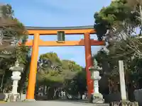 大麻比古神社の鳥居