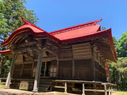 宇奈己呂和気神社の本殿