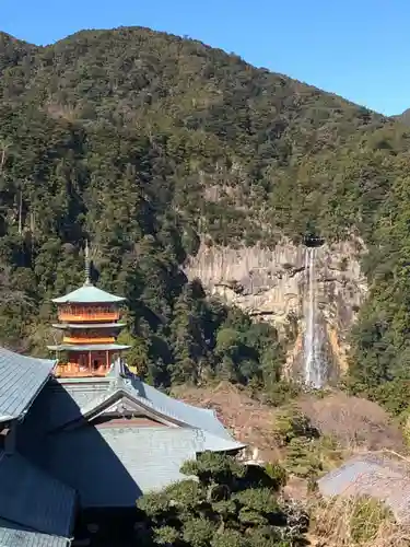 青岸渡寺の景色