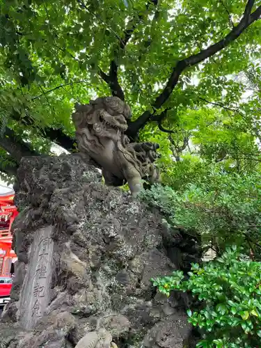 千葉神社の狛犬