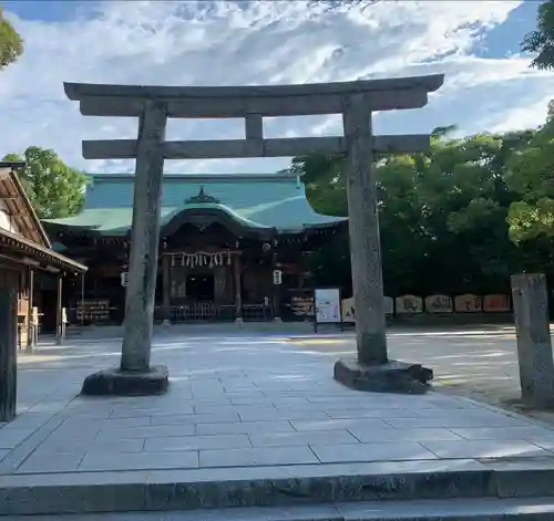 唐津神社の鳥居