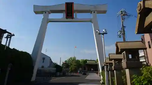 石切劔箭神社の鳥居