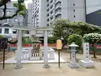 天津神社の鳥居