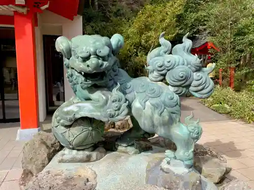 箱根神社の狛犬