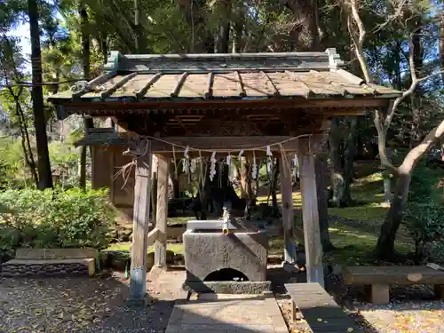 姉埼神社の手水舎