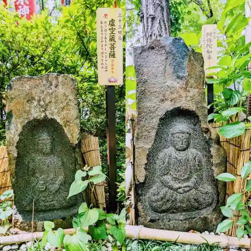 吉原弁財天本宮（吉原神社奥宮）の仏像