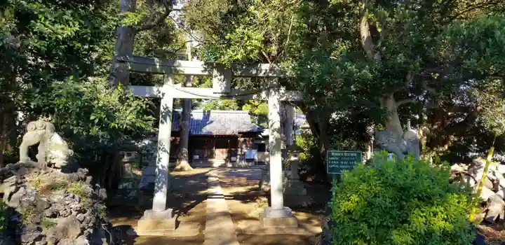風早神社の鳥居
