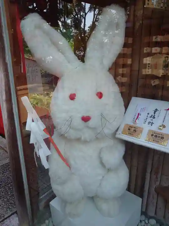 地主神社の狛犬