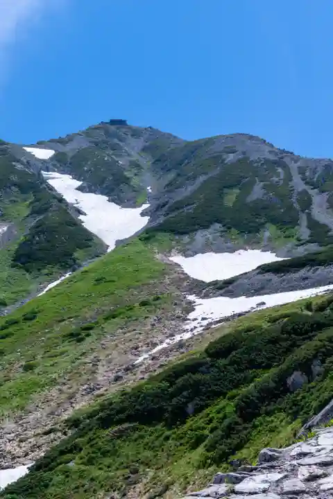 雄山神社峰本社の景色