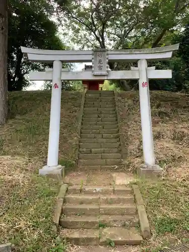 妙見宮の鳥居