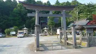 鳥海山大物忌神社吹浦口ノ宮の鳥居