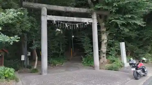 塚崎神明社の鳥居