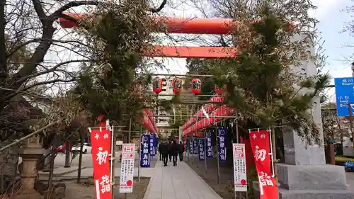 稲毛神社の鳥居