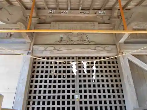 眞弓神社の本殿・本堂