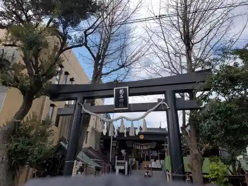 菊名神社の鳥居