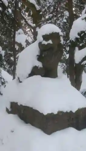 比布神社の狛犬