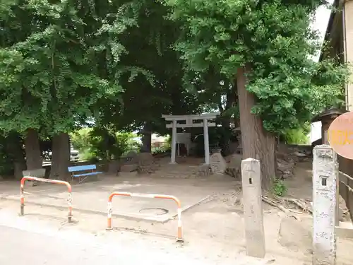 宮鍋神社の鳥居