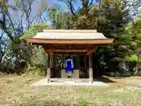 兼山神社の手水舎