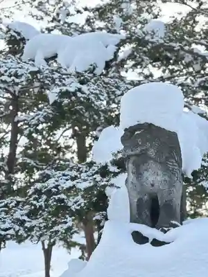 錦山天満宮の狛犬