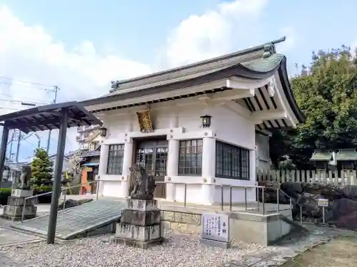 大幸八幡社の本殿・本堂