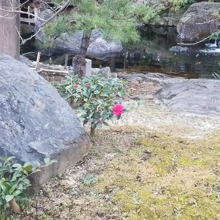 湯島天満宮の庭園