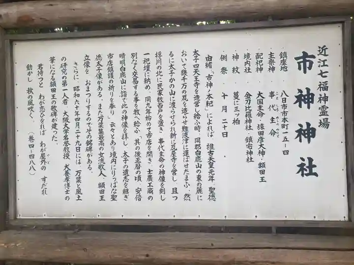 市神神社の歴史
