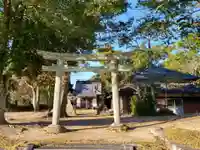 野瀬天神社の鳥居