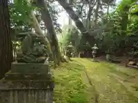 出雲神社の庭園